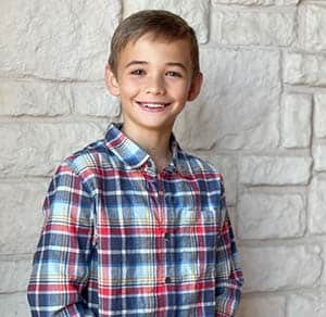 Wise Lee Orthodontics Frisco - Patient wearing braces